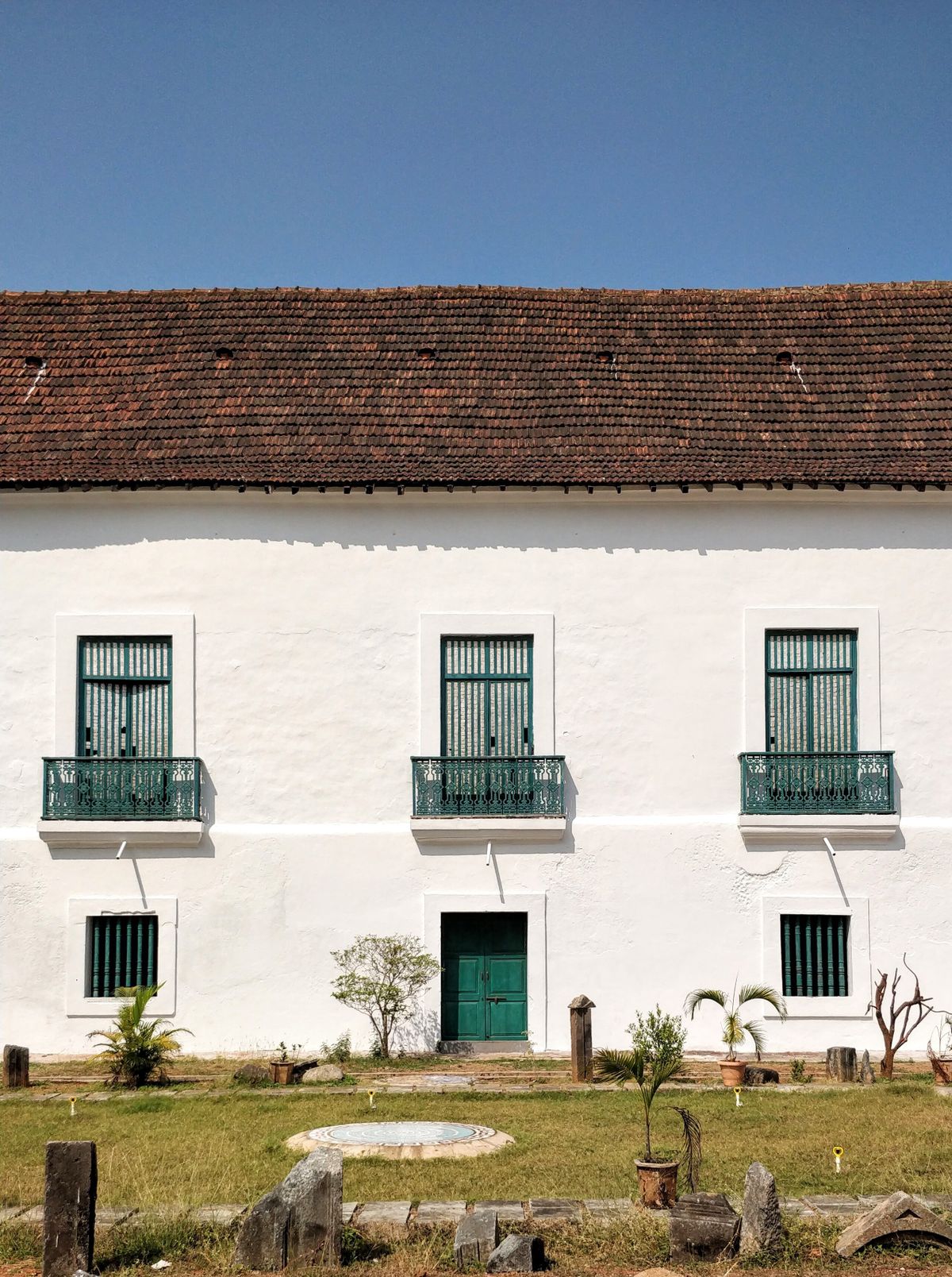 Colonial architecture in the historic center of Cuenca